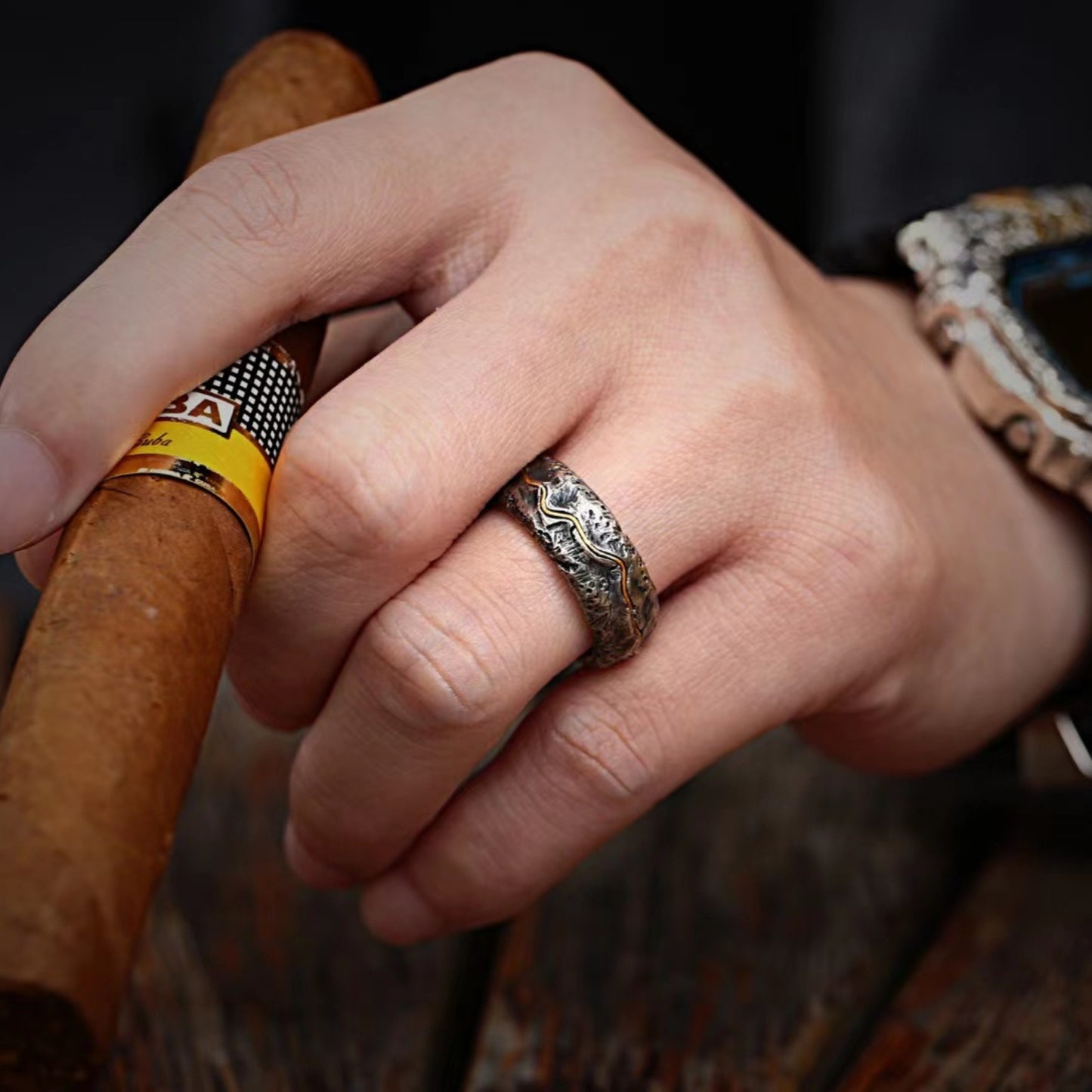 Golden Path Ring