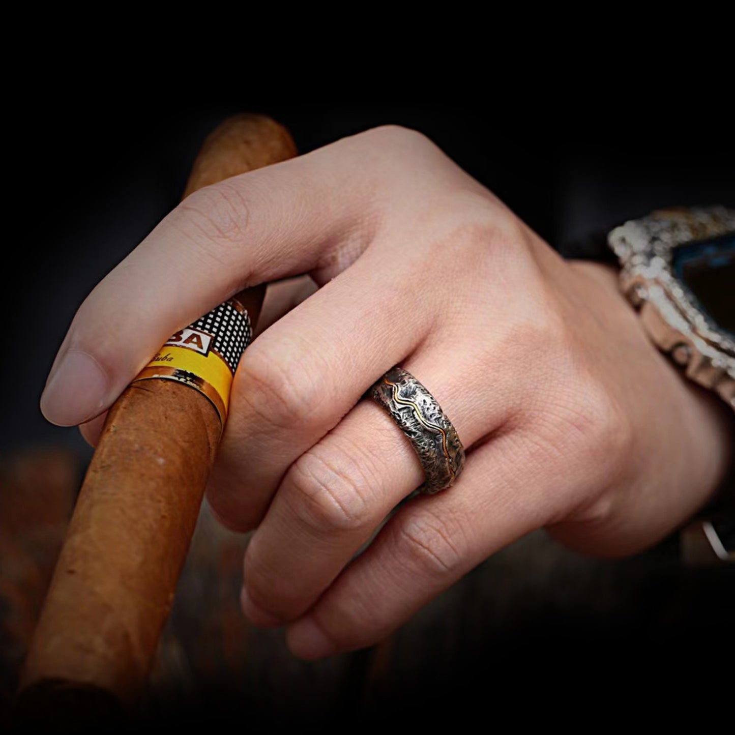 Golden Path Ring